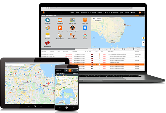 example of fleet tracking dashboard